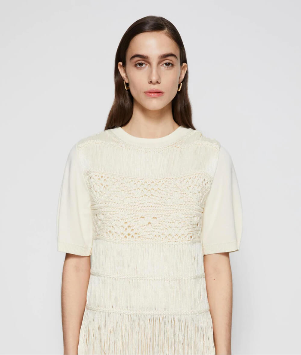 DELPHINE MACRAME TOP