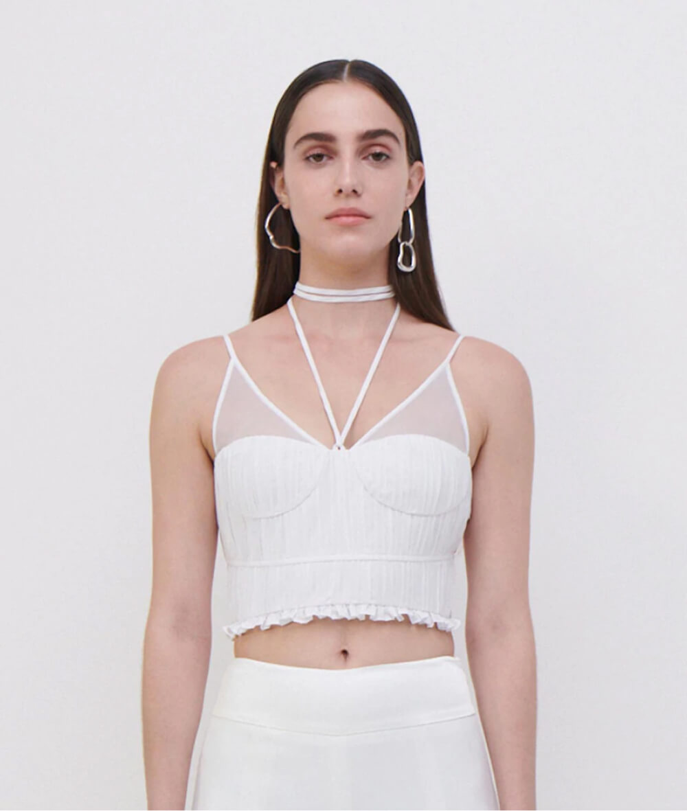 LOTTIE POPLIN TOP