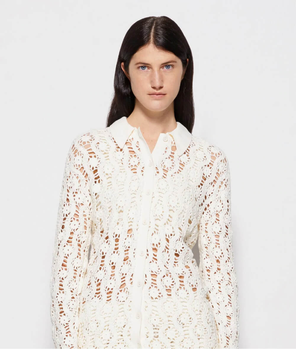 HARRIET CROCHET SHIRT