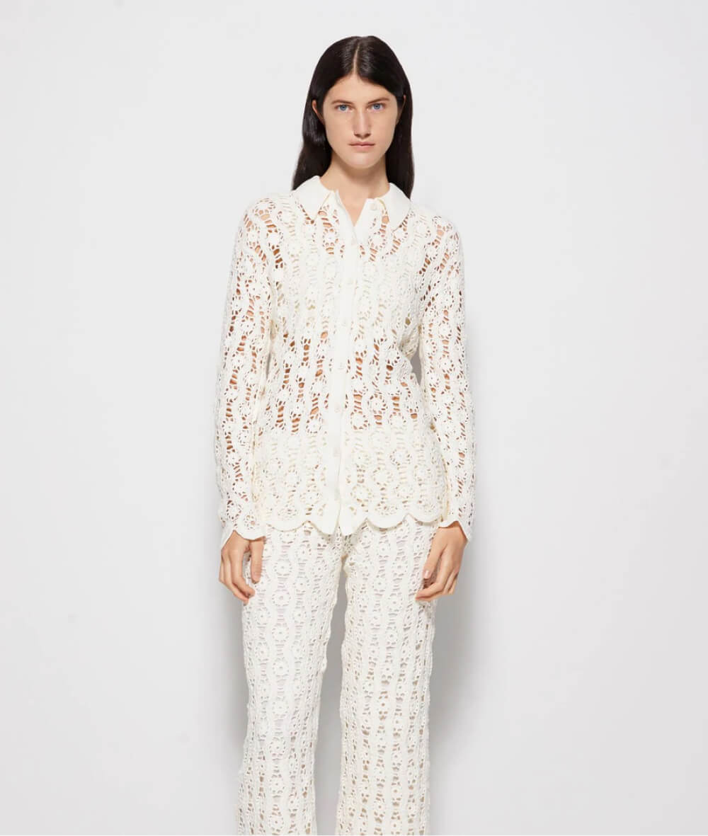 HARRIET CROCHET SHIRT