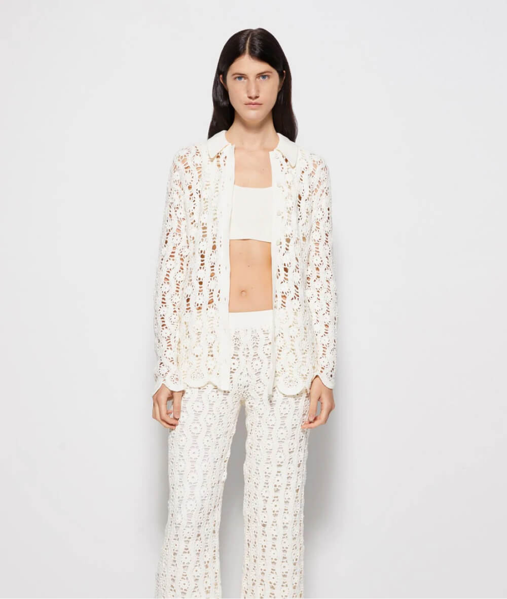 HARRIET CROCHET SHIRT